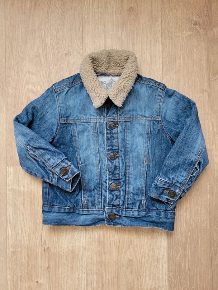 Veste en jean épaisse- 2/3 ans