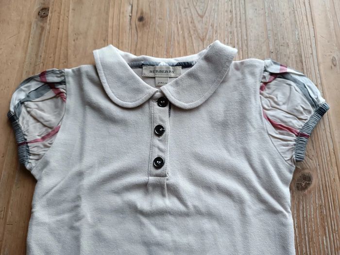 Polo beige fille 2 ans Burberry - photo numéro 3