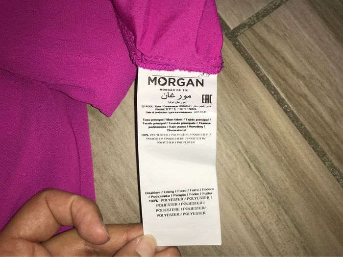 Robe de soirée Morgan rose 40 - photo numéro 6