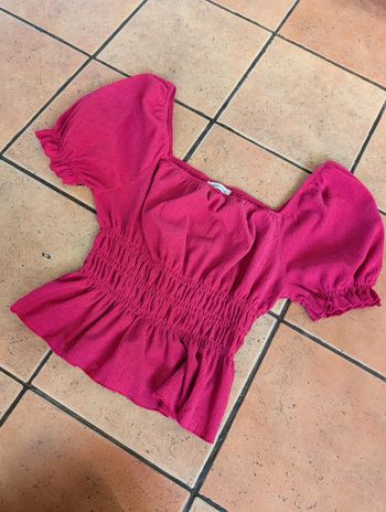 Jolie haut rose