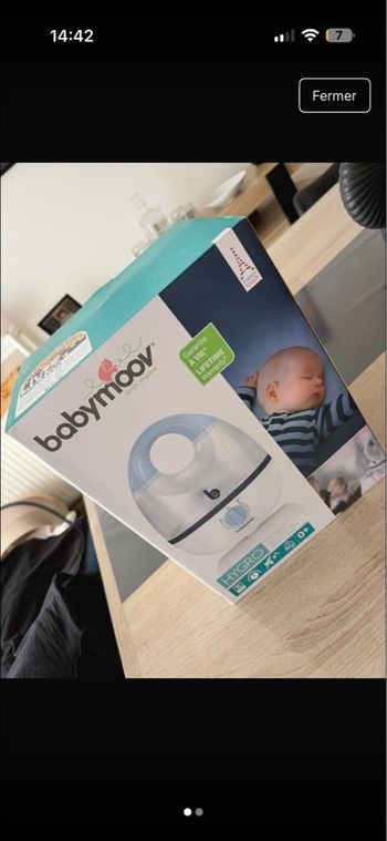 Humidificateur bébé 