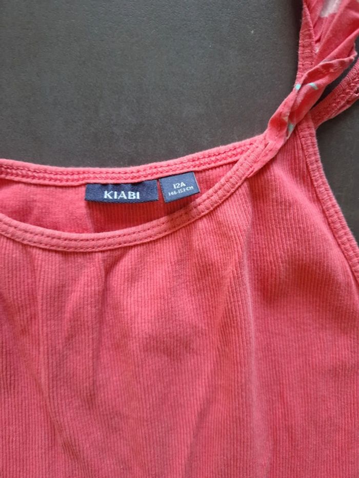 Robe été kaki 12 ans flamand rose - photo numéro 4