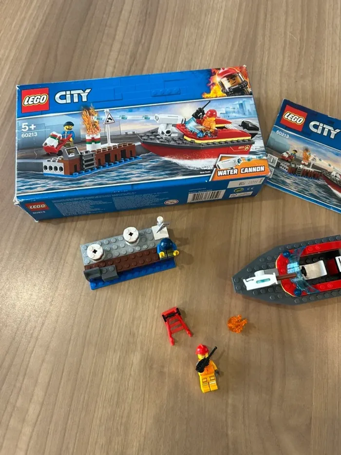 Lego city bateau de pompier 60213 - photo numéro 5