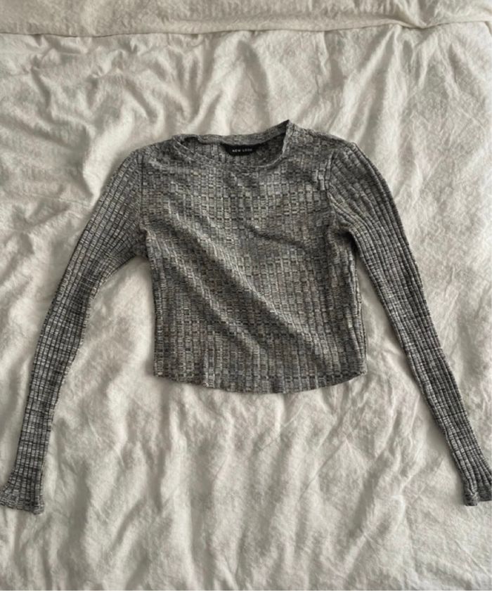 Top gris Newlook