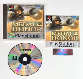 Medal Of Honor - Jeu PS1 Avec Notice Version Platinum Française Sony