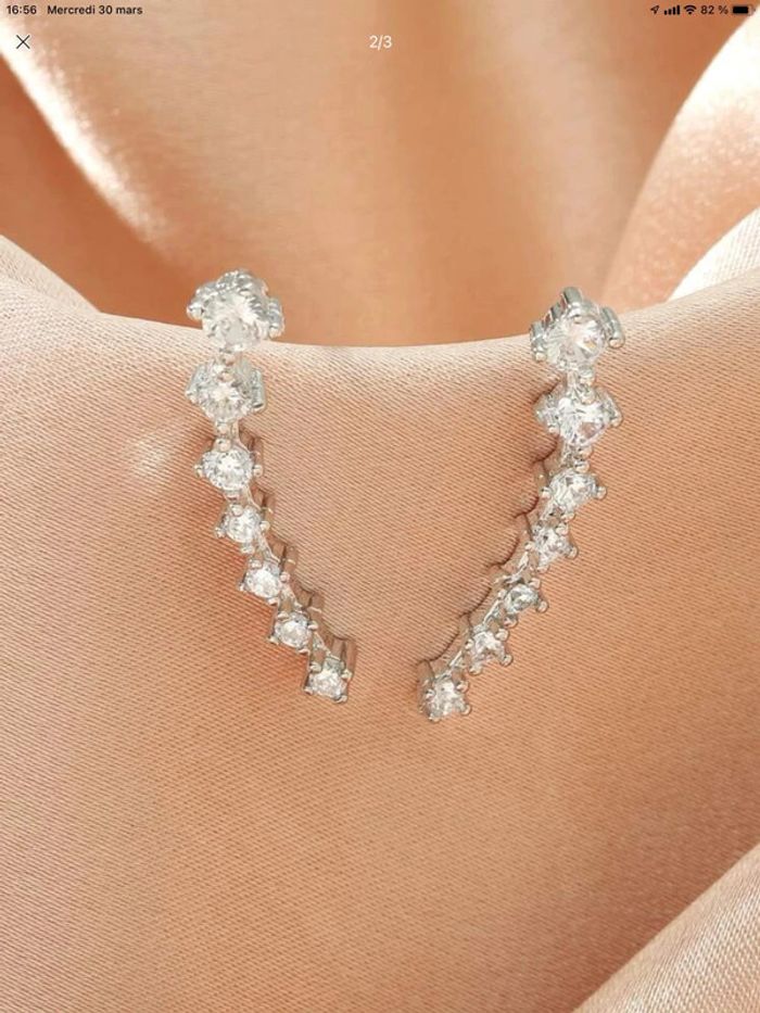 Boucle d’oreilles fantaisie - photo numéro 2