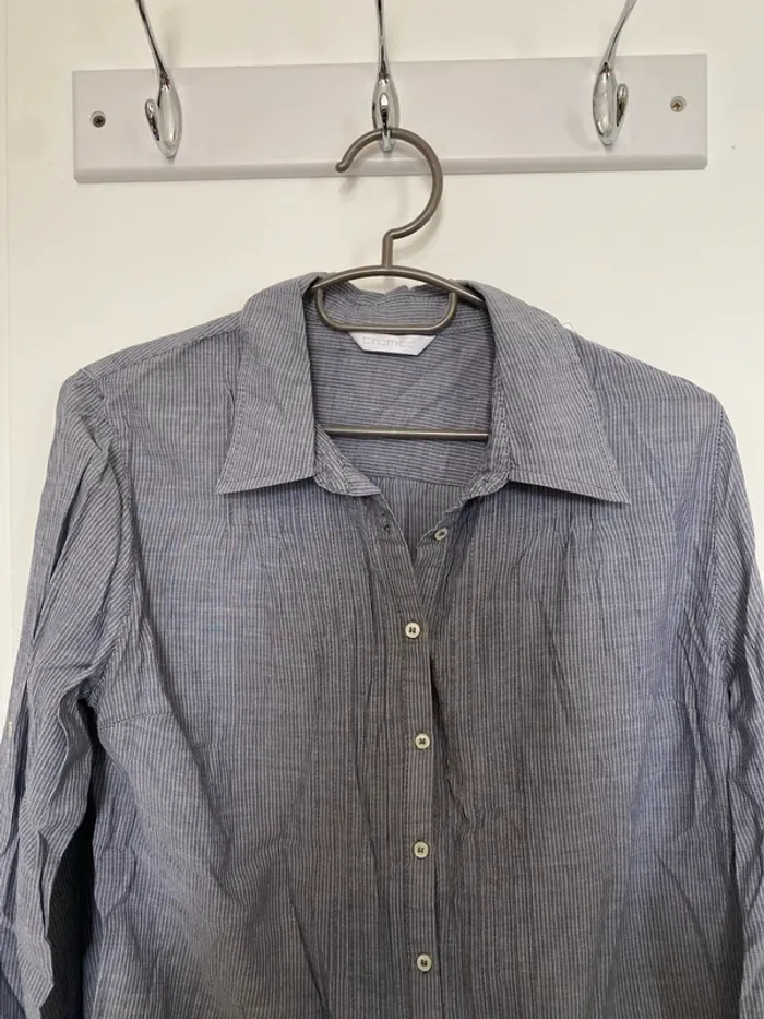 Très belle chemise Promod à rayures M - photo numéro 2