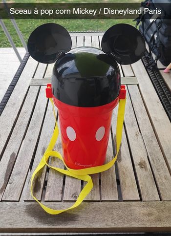 Sceau à pop Corn Mickey Disneyland Paris