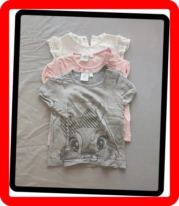 Lot de 3 tee shirts 3 mois