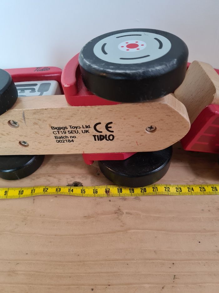 Tracteur et remorque bois Tidlo - photo numéro 2