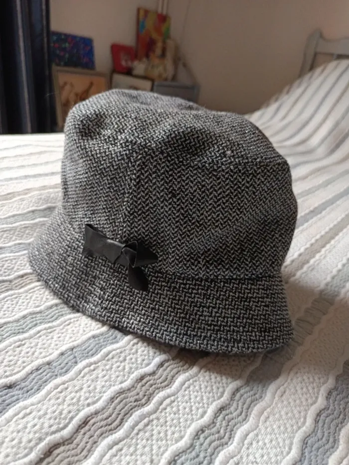 Bob chapeau laine+viscose tour de taille 60 cm