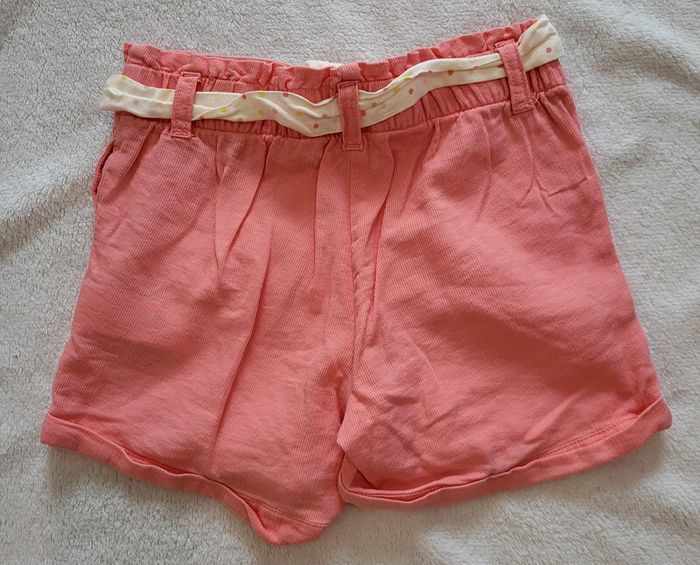 Short en toile rose - photo numéro 2