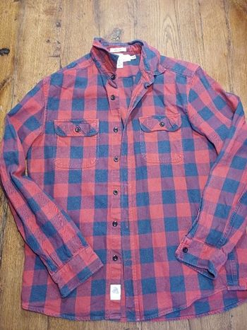 Chemise épaisse à carreaux