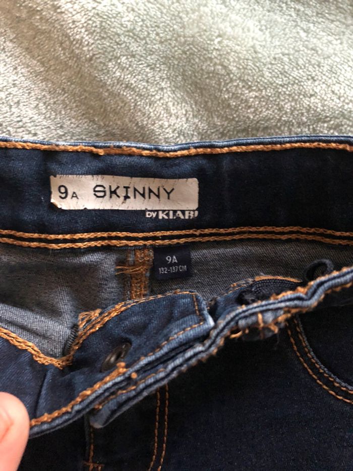 Jean fille skinny Kiabi 9 ans pantalon - photo numéro 3