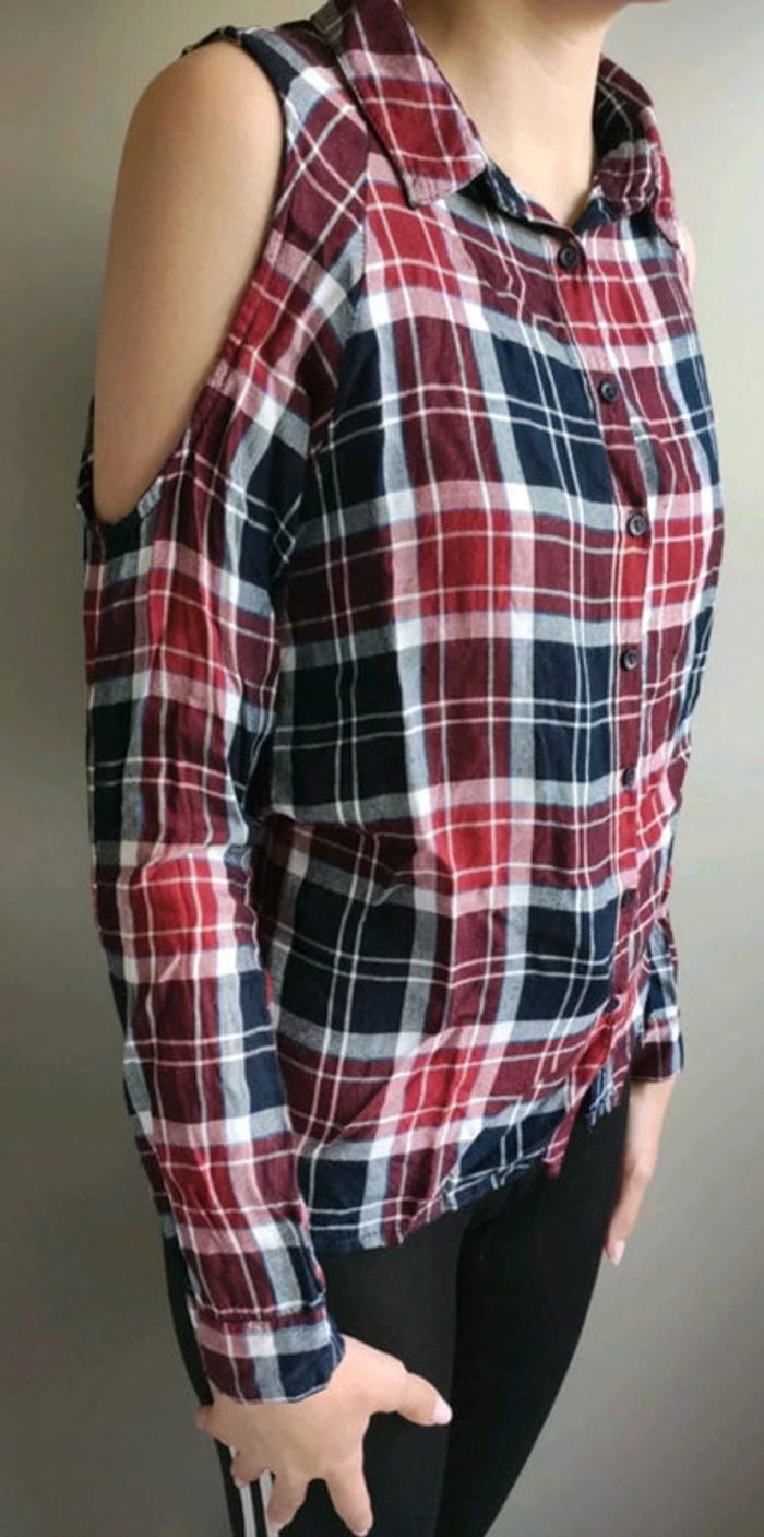 Jennyfer chemise épaules nues XS - photo numéro 2