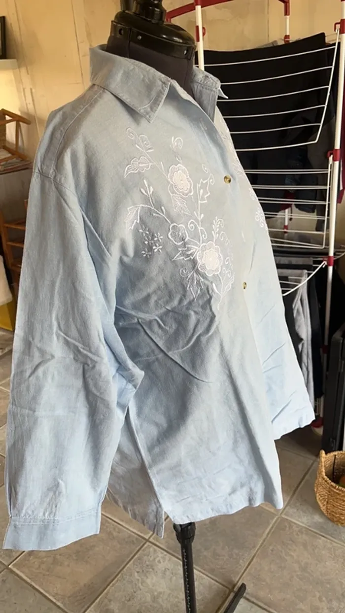 Chemise en jean - photo numéro 2