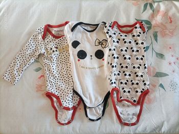 Lot 3 body manches longues