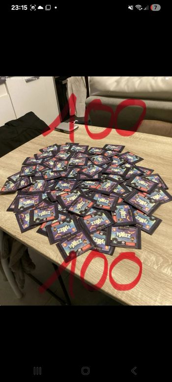 100 pochette fixeez Harry Potter Super U 2025 neuf