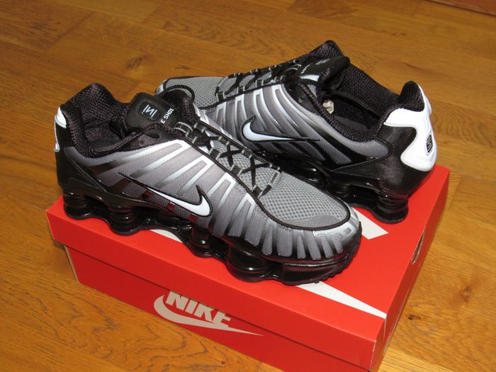 Nike Shox TL - Noir / Cool Grey / Celestine Blue - Taille 44