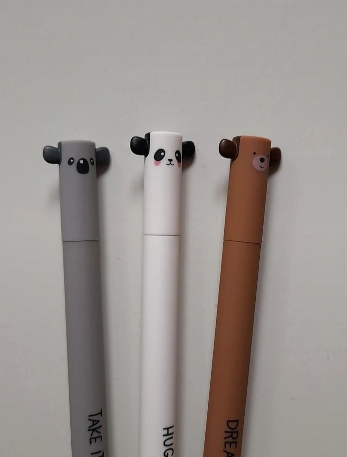 Stylos Legami Koala australien, Panda et Ours
