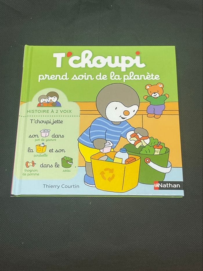 Livre Tchoupi prend soin de la planète