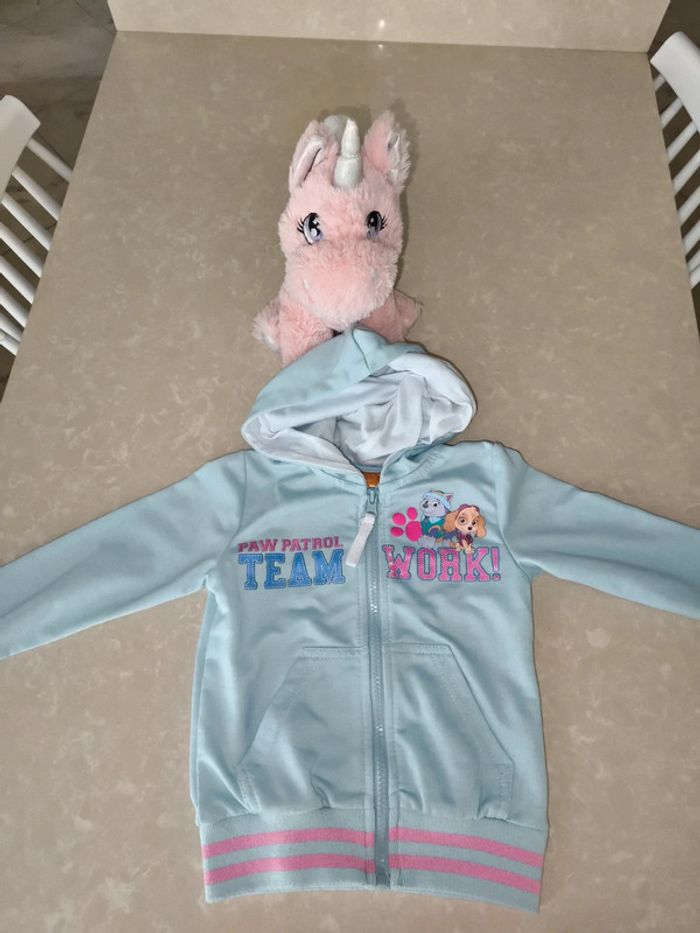 🪷adorable gilet zippé pat patrouille 4 ans