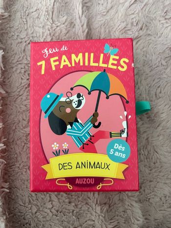 Jeu de 7 familles Auzou 