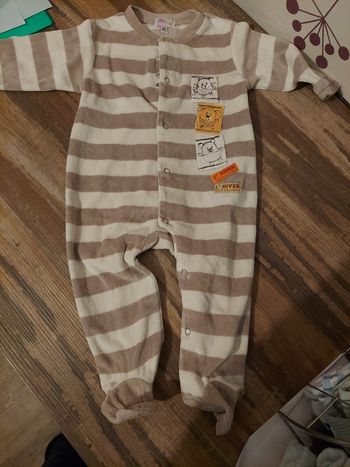 Pyjama velours 9mois