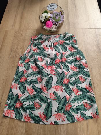 Blouse fleurie