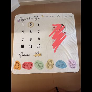 Couverture étapes bébé