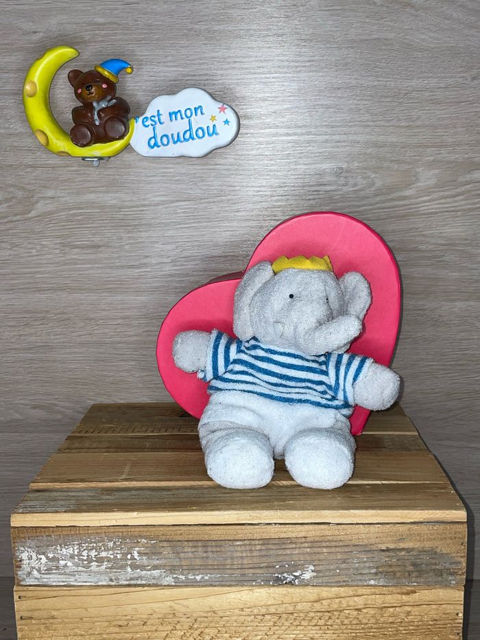 POP127 doudou éléphant 🐘 babar