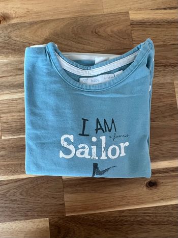 T-shirt ML Gémo 18 mois