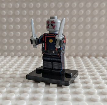 Figurine Marvel des Gardiens de la Galaxie : Drax , style lego