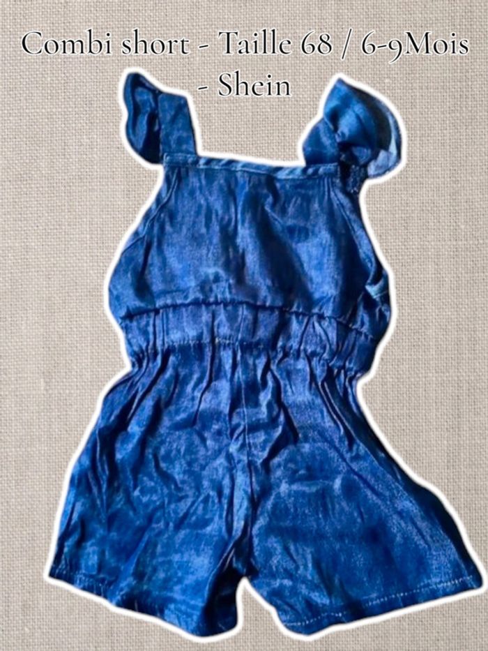 Combi short - Taille 68 / 6-9Mois - Shein - photo numéro 2