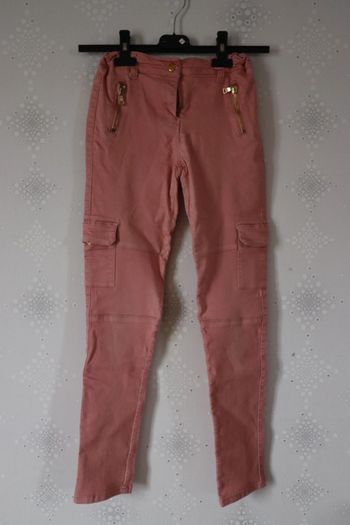 D1724 - Jeans cargo fille Taille 12 ans