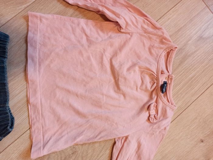 Ensemble jupe, t-shirt manches longues et gilet - photo numéro 5