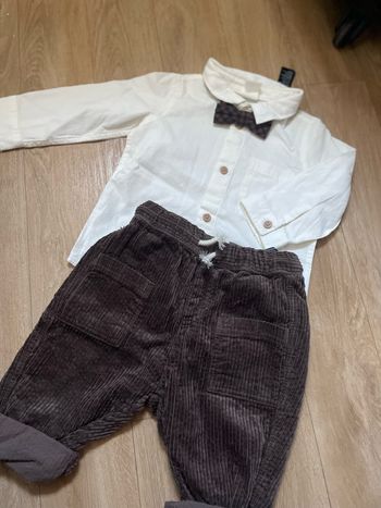 Ensemble bébé chemisier pantalon