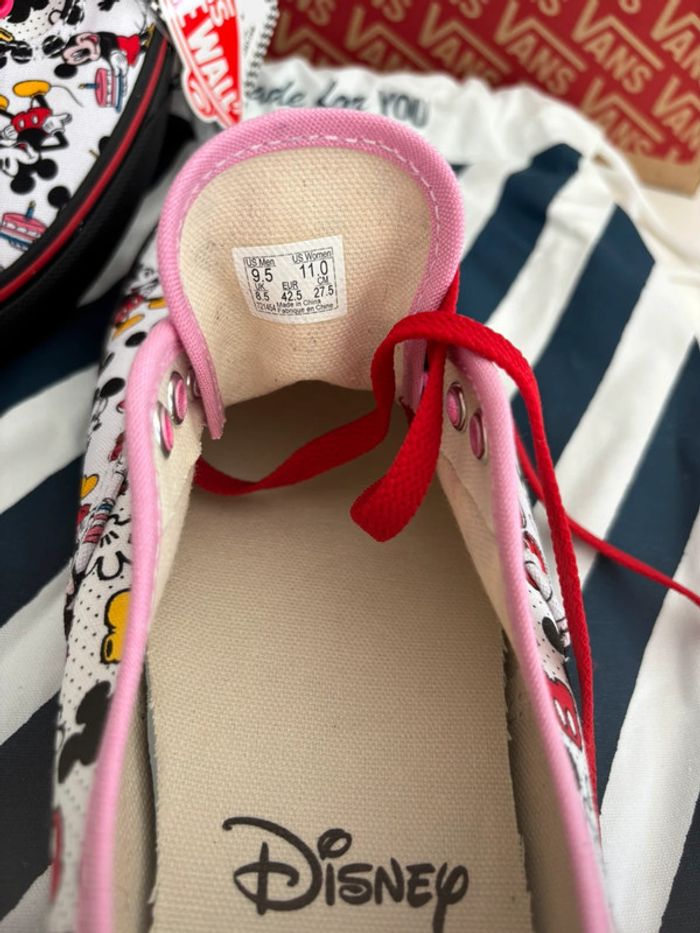 Vans custom Disney Mickey - Taille 42,5 - Neuves - Modèle unique ! - photo numéro 8