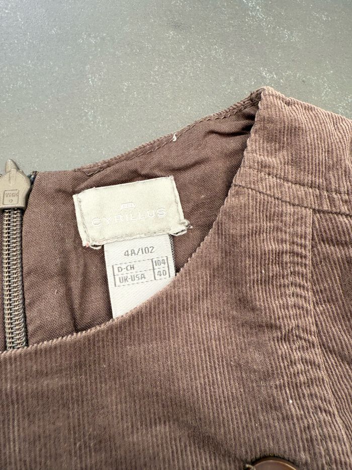 Robe sans manches marron - photo numéro 5