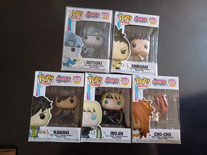 Figurines pop naruto boruto
