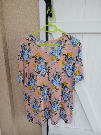 haut fleuri femmes taille 48