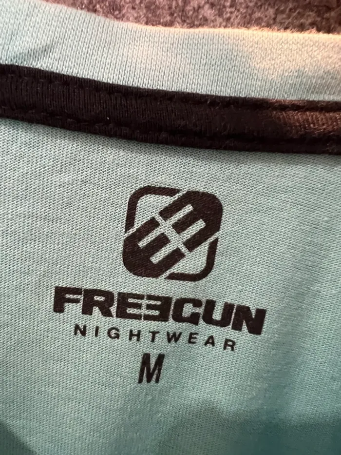 T-shirt coton bleu homme Freegun taille M Camiseta hombre Maglietta uomo Herren - photo numéro 4