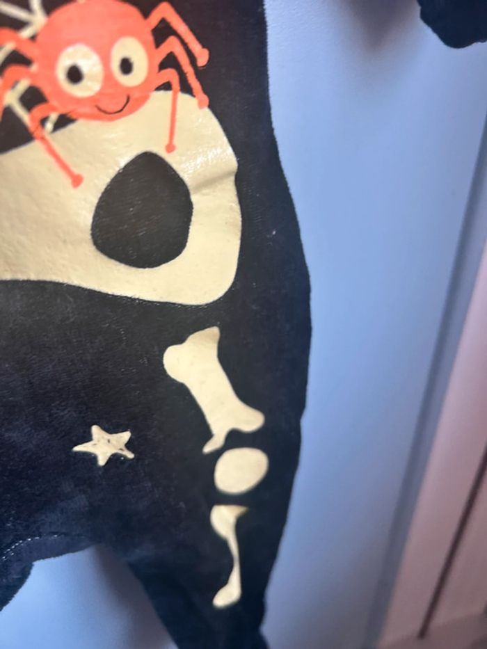 Pyjama Halloween, phosphorescent , 3 mois - photo numéro 4