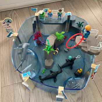 Playmobil aquarium