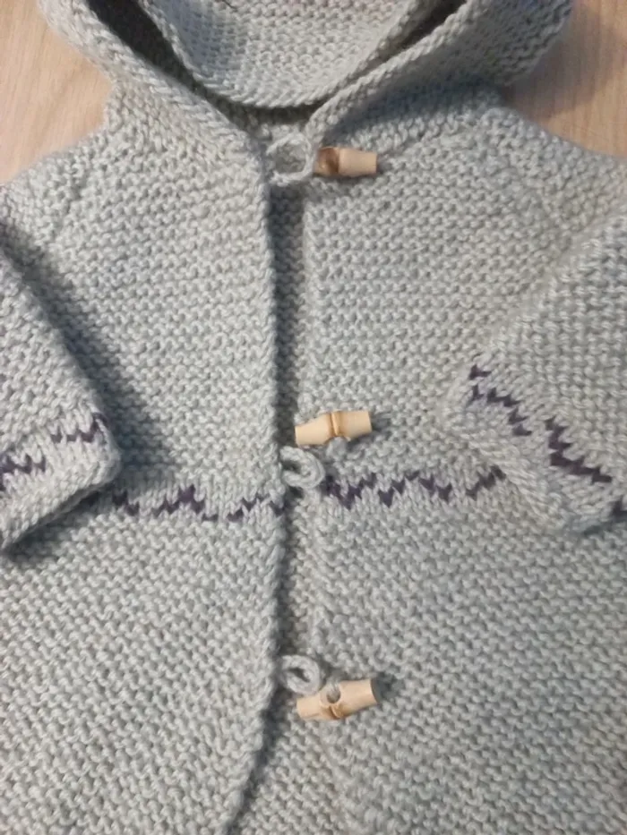 Gilet en laine bébé - photo numéro 4