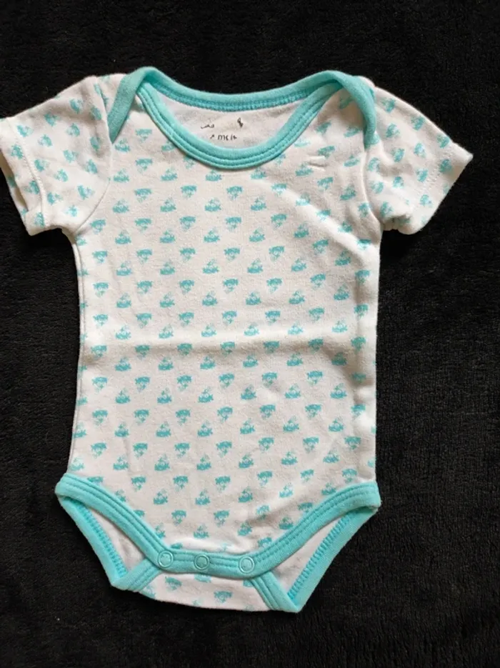 Lot de 9 body manches courtes 1 mois - photo numéro 7