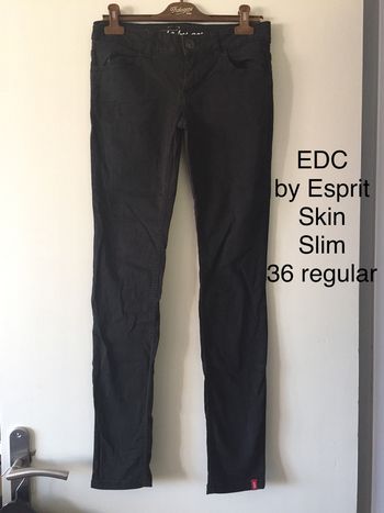 Pantalon noir EDC Skin Slim Taille 36