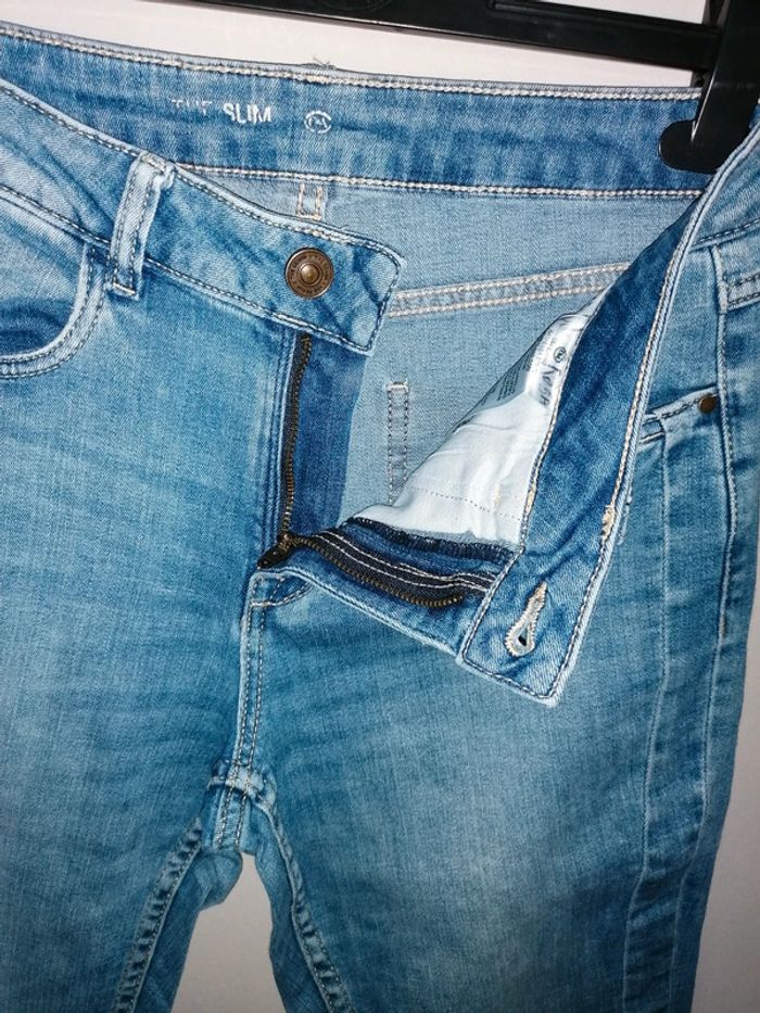 Jeans slim effet used Fr36 Eur34 - photo numéro 5