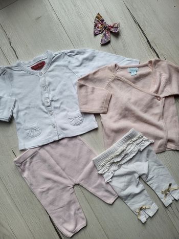 Lot 4 pièces hiver fille 3mois