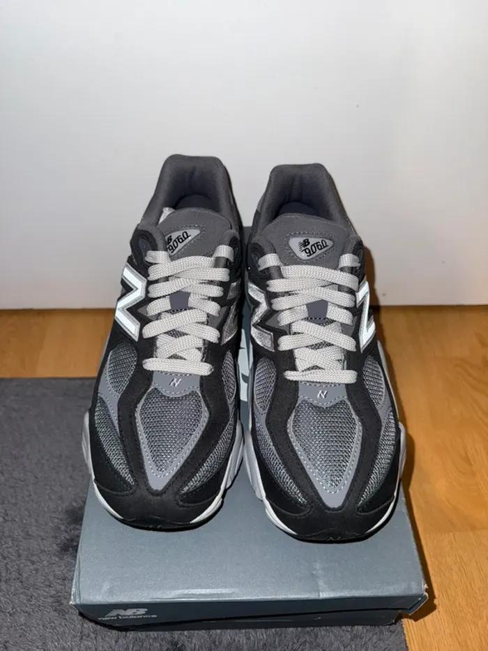 New balance GC 9060 Noir / Grise / Blanche Black - photo numéro 9